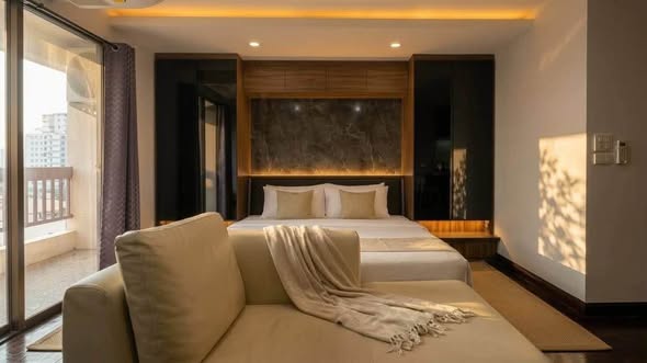bedroom of Phaholyothin Place Plaza
