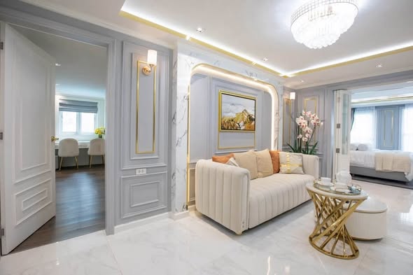 bedroom and living room of Phet9 tower