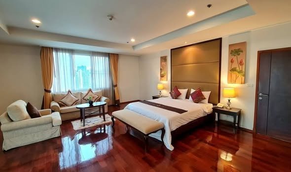 bedroom of Piyathip Place Serviced Apartment