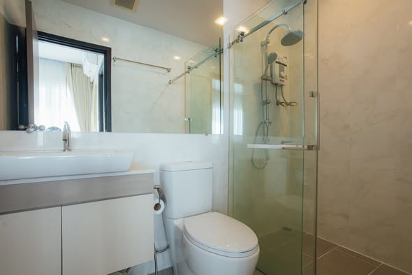 bathroom of Pleasant Condominium