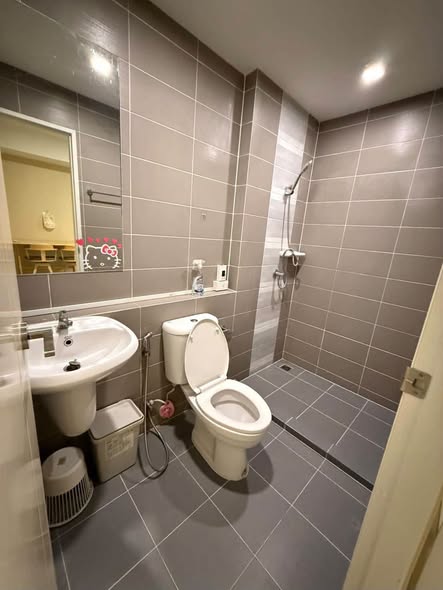 bathroom of Pleno Bangna-Wongwaen