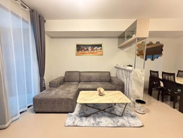 living room of Pleno Rama 9-Krungthep Kreetha