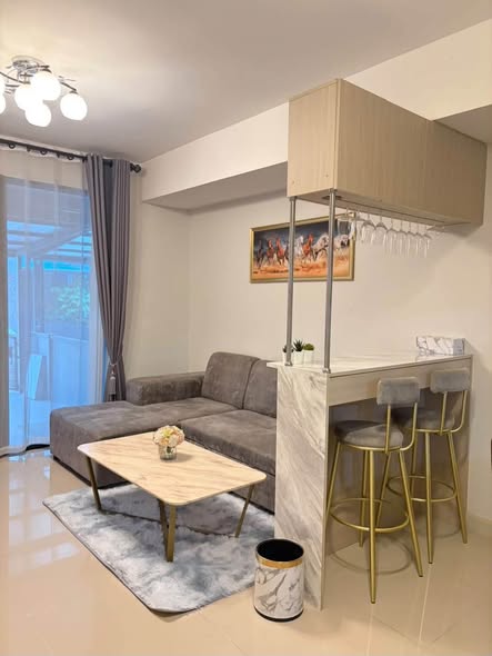 living room and room interior of Pleno Rama 9-Krungthep Kreetha