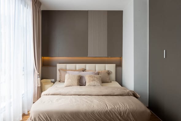bedroom of Pleno Sukhumvit-Bangna 2