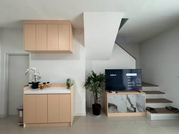 living room and room interior of Pleno Sukhumvit-Bangna 2