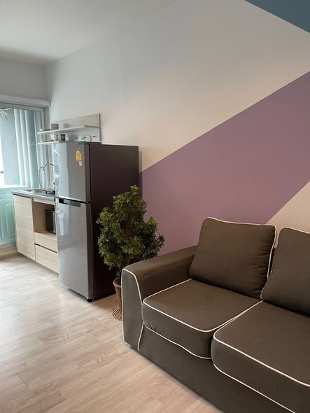 living room of Plum Condo Ramkhamheng Station