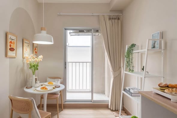 bedroom of Plum Condo Samakkhi