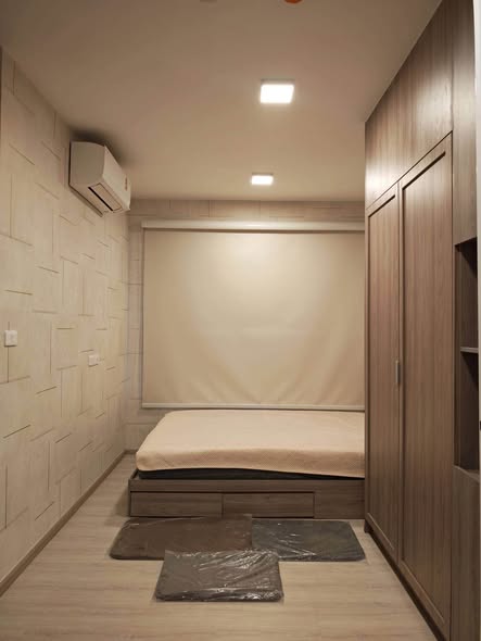 bedroom and room interior of Plum Condo Sukhumvit 62