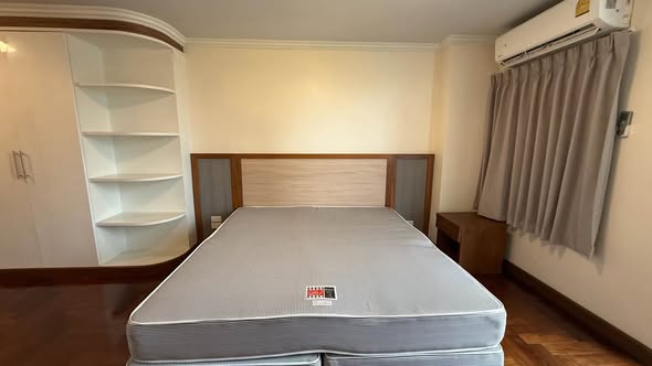 bedroom of Plus Apartment (พลัส อพาร์ทเม้นท์)