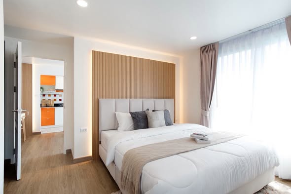bedroom of Premsiri Botique Park Condominium