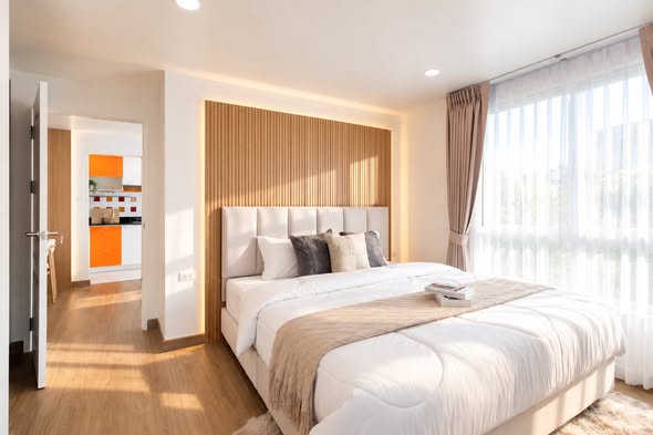 bedroom of Premsiri Botique Park Condominium