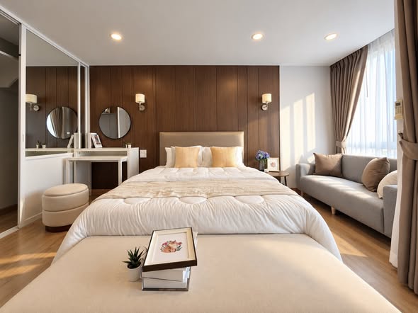 bedroom of Prima Srinagarindra Condo
