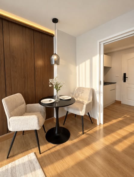 living room of Prima Srinagarindra Condo