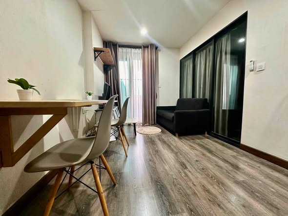 bedroom of Prompto Condo Ratchada 32
