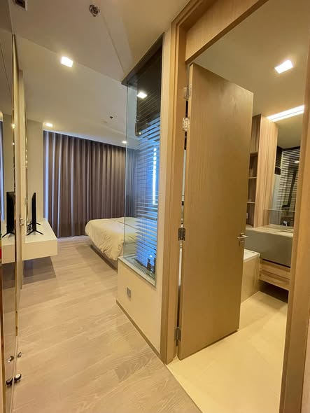 bedroom and room interior of Q Asoke
