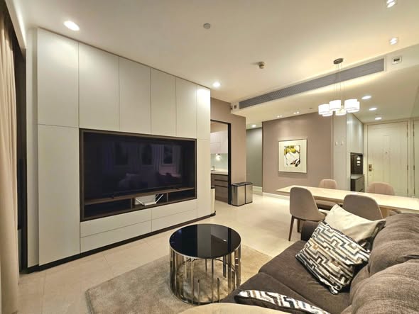 living room and room interior of Q Lang Suan