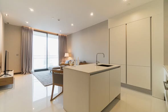 bedroom of Q1 Sukhumvit Condo by Q House