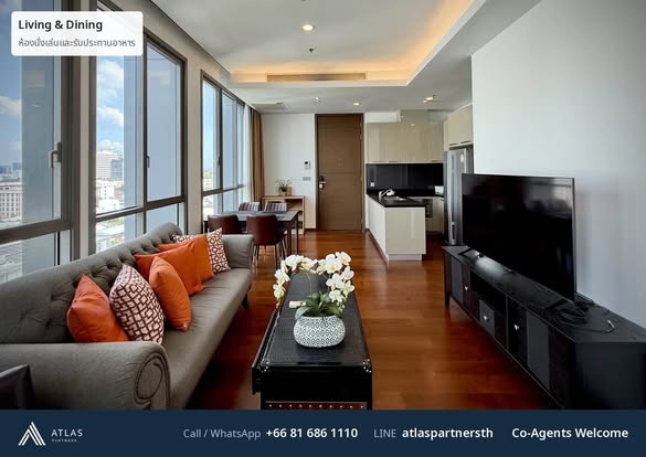 living room of Quattro by Sansiri