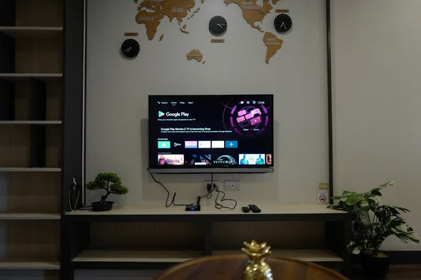 living room and room interior of Qube Suites Sukhumvit 46