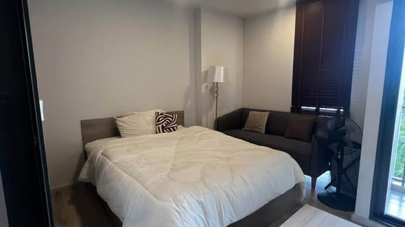 bedroom of QUINTARA MHy’GEN RATCHADA – HUAI KHWANG (ควินทารา มาย’เจน รัชดา-ห้วยขวาง)