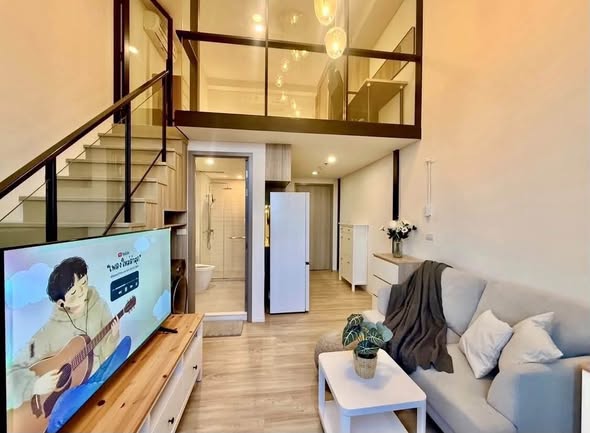 living room and room interior of Ramada by Wyndham Bangkok Sukhumvit 87
