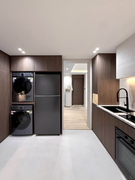 kitchen of Rawee Waree Condominium