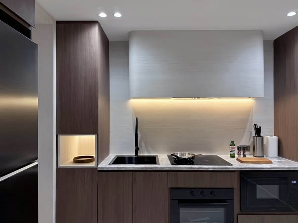 kitchen of Rawee Waree Condominium