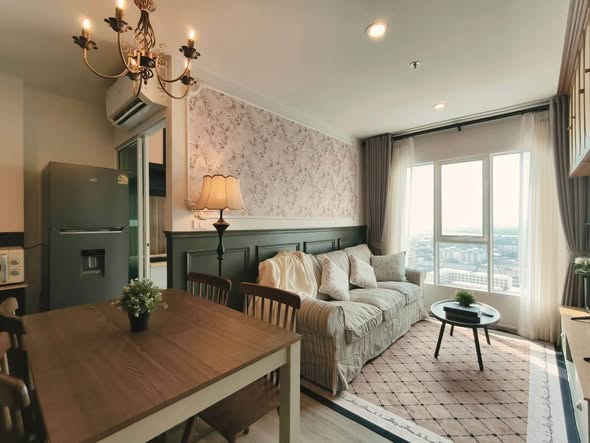 bedroom and living room of Regent Home Bangna (รีเจ้นท์โฮม บางนา)