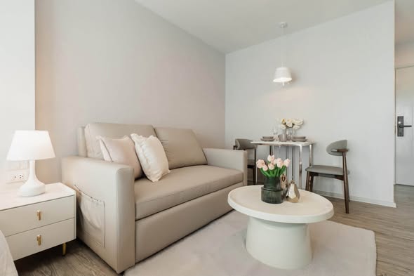 bedroom and living room of Regent Home Bangna (รีเจ้นท์โฮม บางนา)
