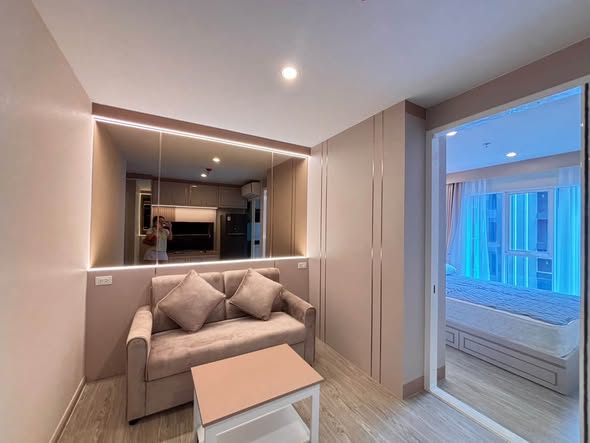 bedroom and living room of Regent Home Bangna (รีเจ้นท์โฮม บางนา)