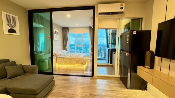 bedroom and living room and room interior of Regent Home Bangna (รีเจ้นท์โฮม บางนา)