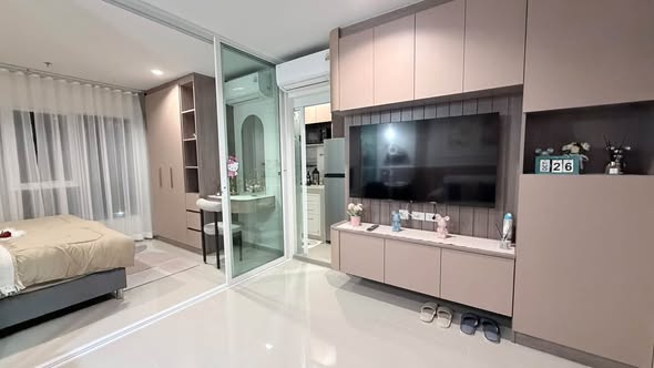 bedroom and room interior of Regent Home Bangna (รีเจ้นท์โฮม บางนา)