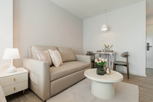 living room and bedroom of Regent Home Bangna (รีเจ้นท์โฮม บางนา)
