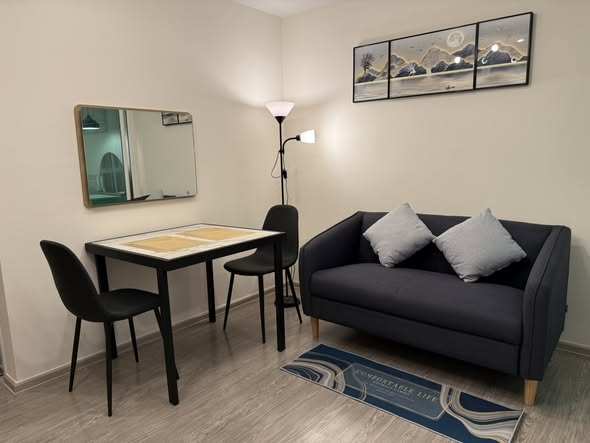 living room and room interior of Regent Home Bangna (รีเจ้นท์โฮม บางนา)