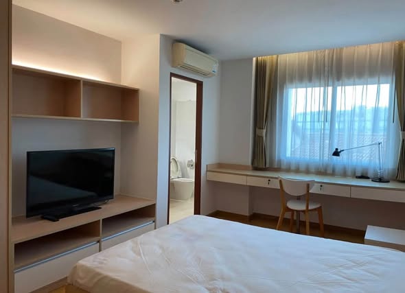 bedroom of Residence 52 Condominium