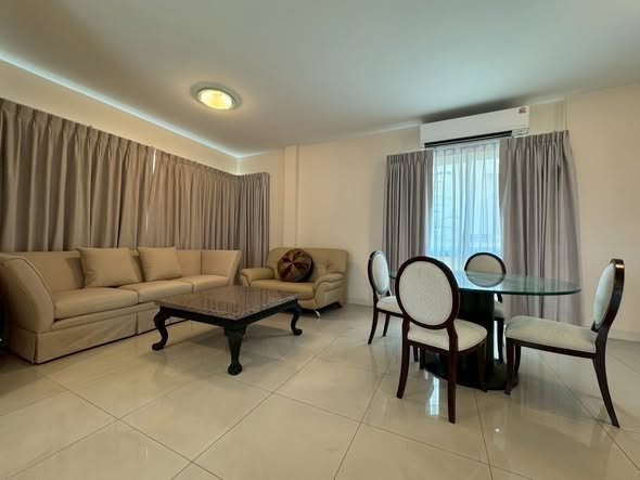 bedroom and living room of Residence 52 Condominium