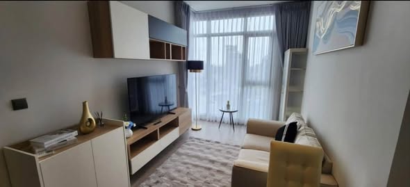 bedroom and living room of Rhythm Ekkamai Estate