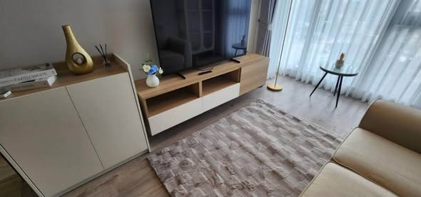 bedroom and living room and room interior of Rhythm Ekkamai Estate