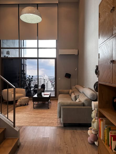 living room and room interior of Rhythm Ekkamai Estate