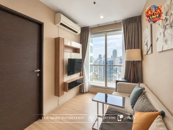 bedroom of RHYTHM Sathorn