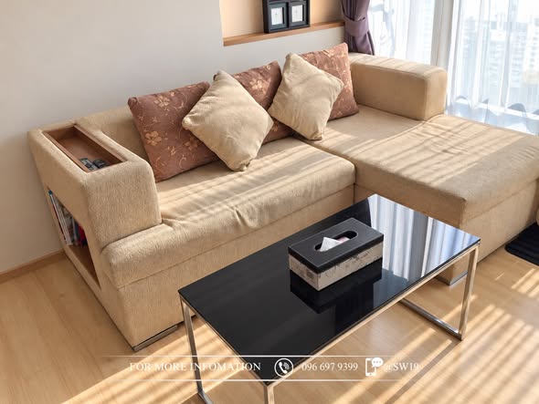 living room and room interior of RHYTHM Sathorn