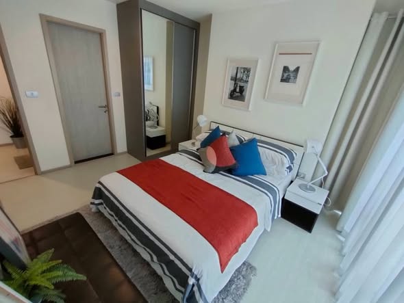 bedroom of Rhythm Sukhumvit 36-38