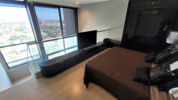 bedroom of RHYTHM Sukhumvit 44/1