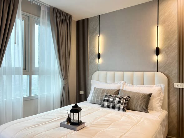 bedroom of Rich Park Chao Phraya