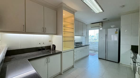 kitchen of Richmond Palace Condominium