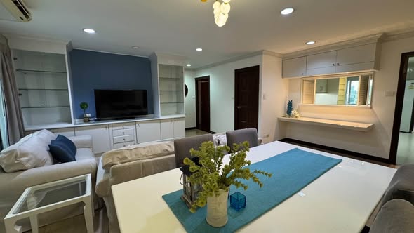 living room of Richmond Palace Condominium