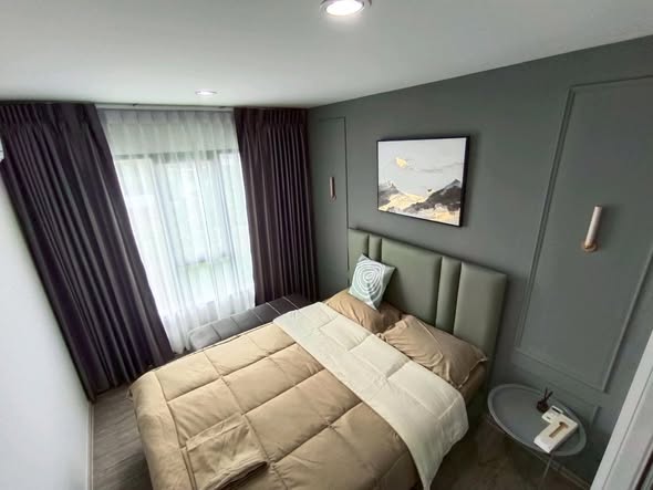bedroom of RYE Condo Sukhumvit 101/1
