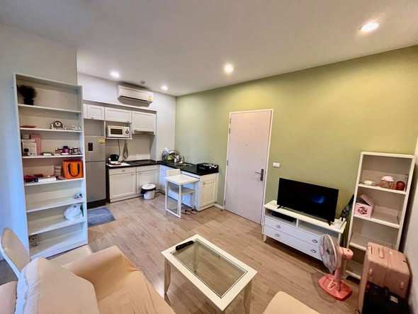 living room of S1 Rama 9 Condominium