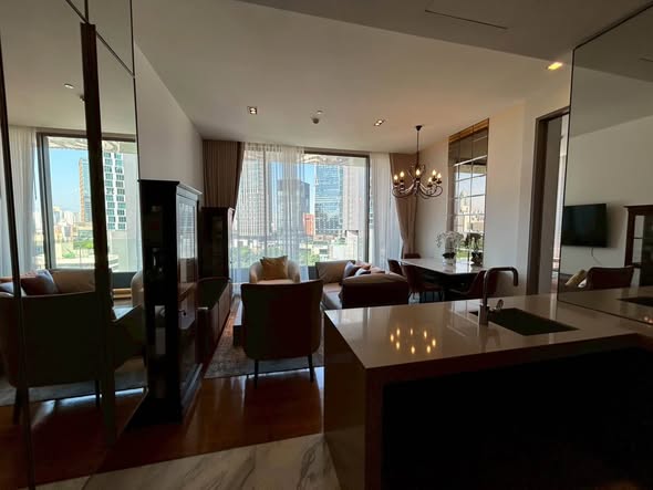 living room of SALADAENG One