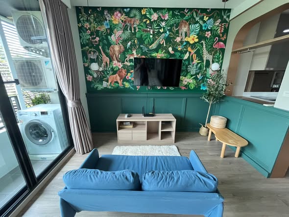 living room of Savvi Phahol 2 (แซฟวี่ พหล 2)